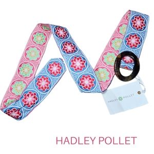Hadley Pollet Classic Zinnia Reversible Belt